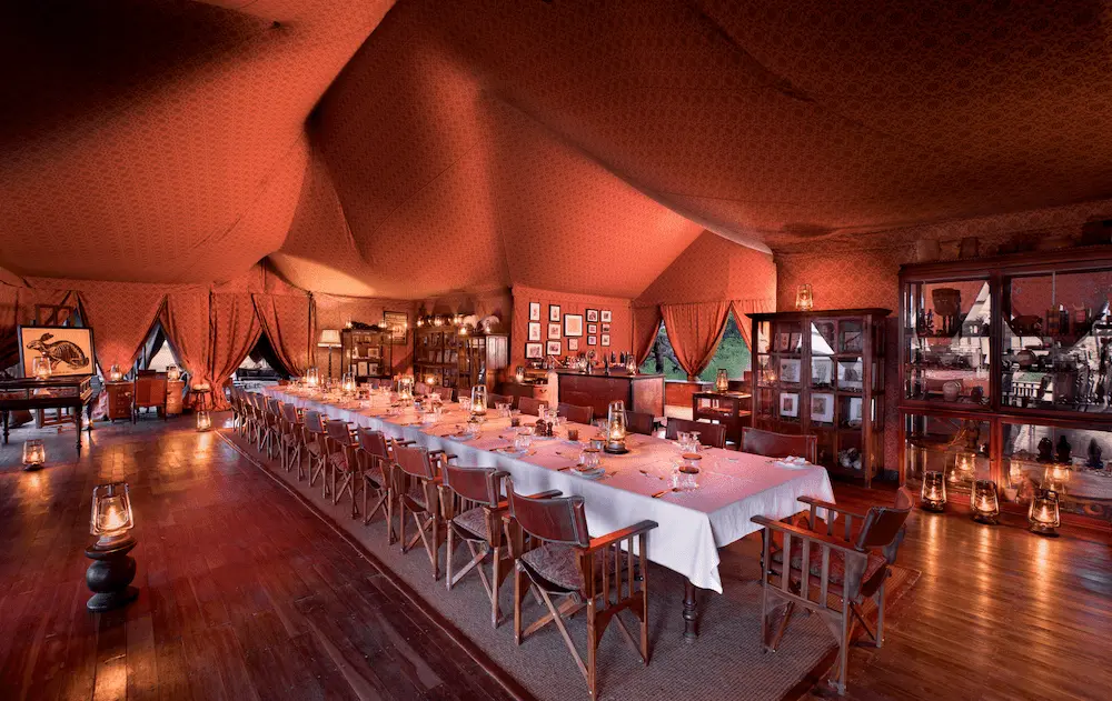 08 Jack's Camp - Dining area