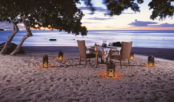 Candlelit Dinner on the Beach