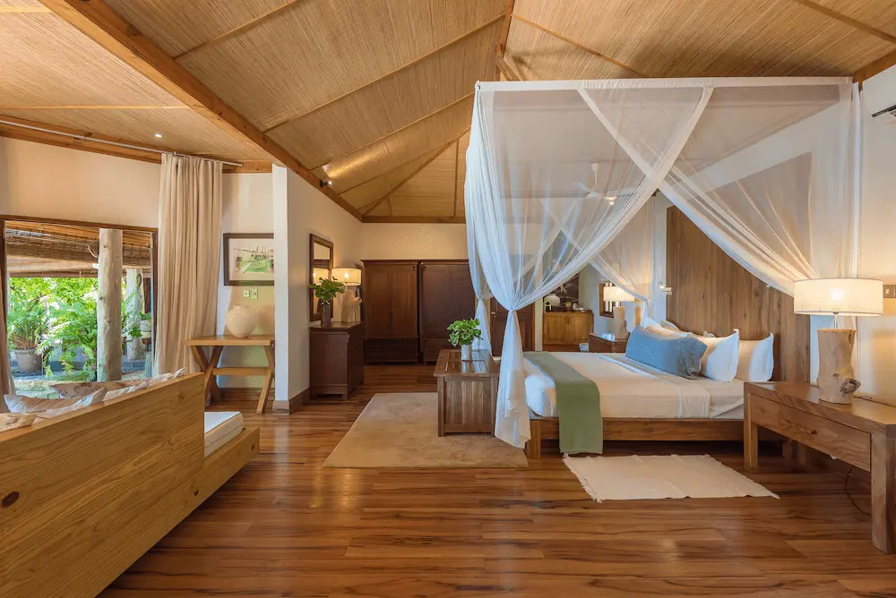 Denis Private Island_Beach Villa Bedroom