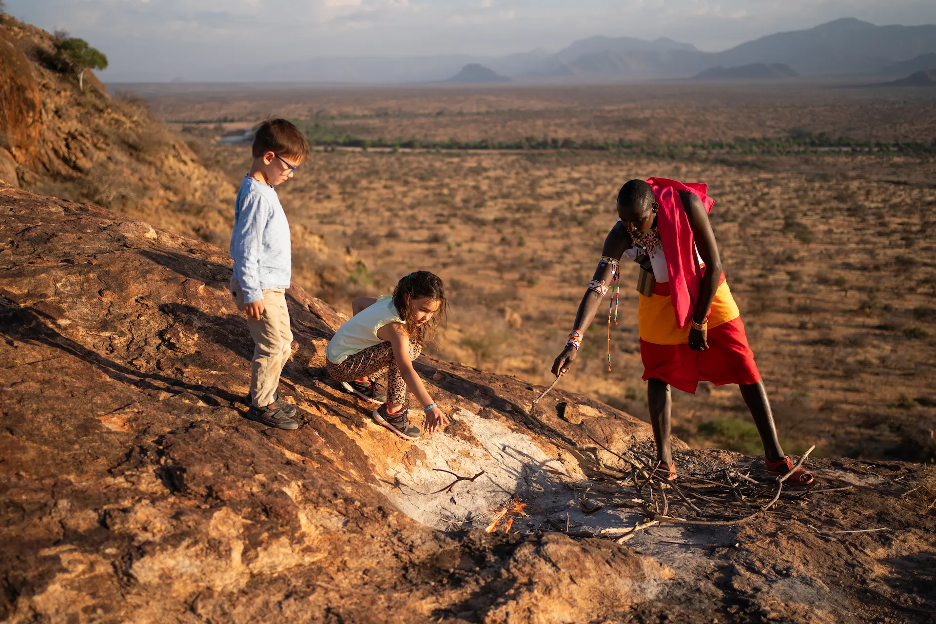 Family safari in Africa with children